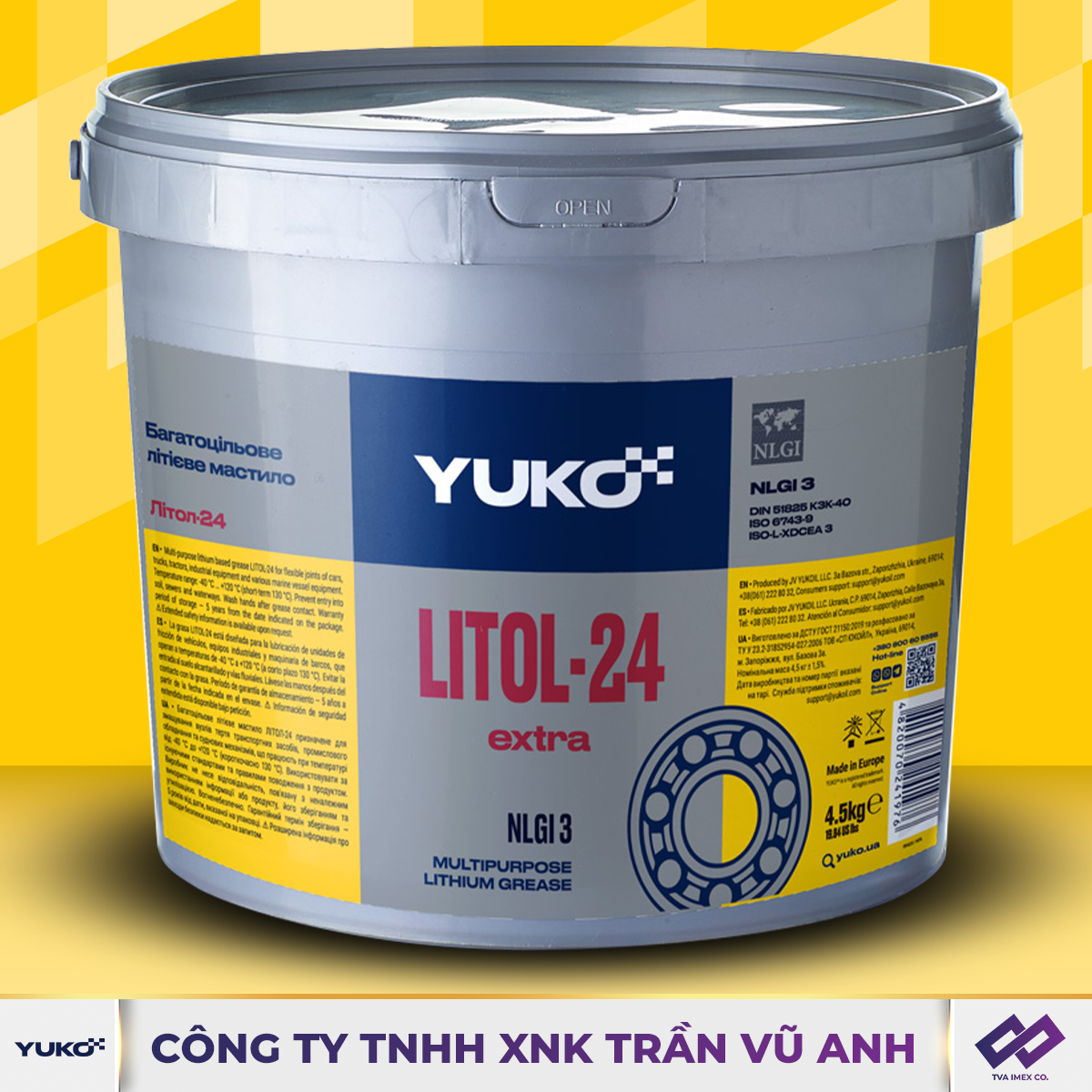 YUKO LITOL 24 EXTRA 4.5KG